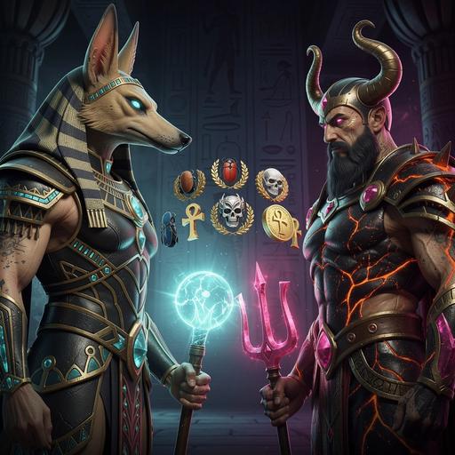 Clashof Gods Anubisvs Hades game thumbnail